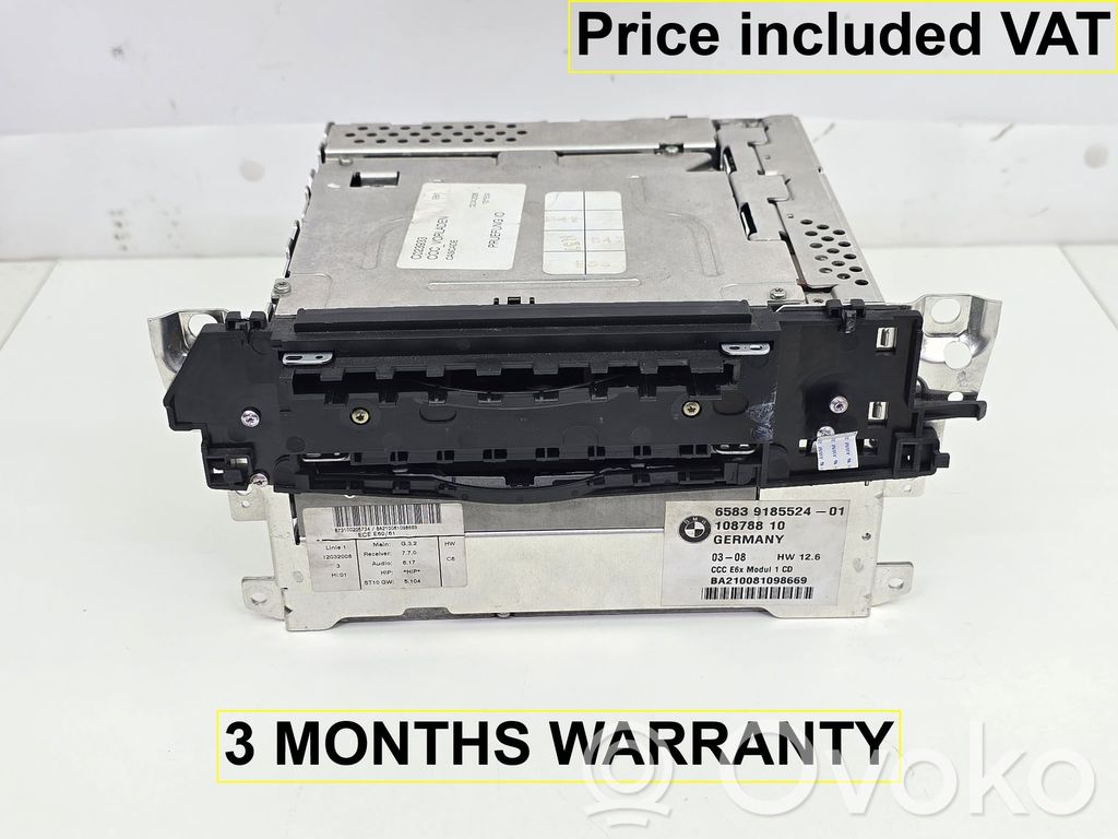 BMW 5 E60 E61 Panel / Radioodtwarzacz CD/DVD/GPS 