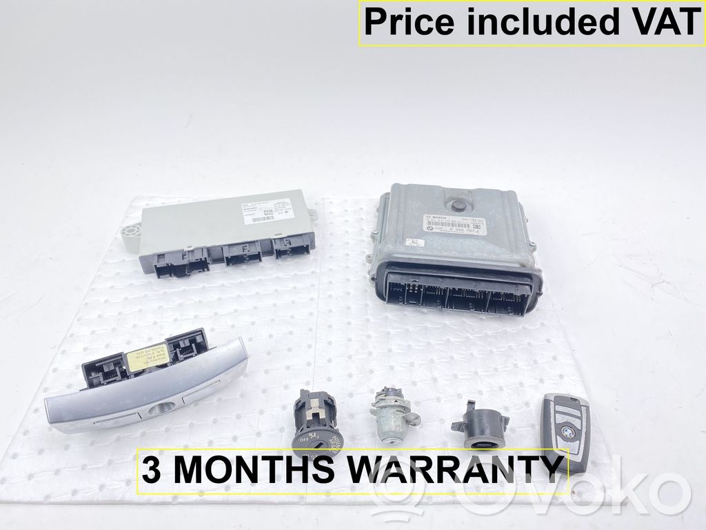 BMW 7 F01 F02 F03 F04 Komputer / Sterownik ECU i komplet kluczy 
