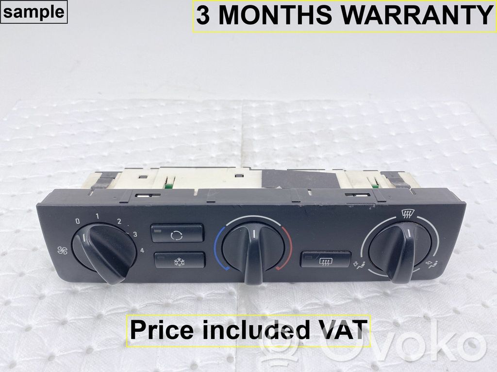 BMW 3 E46 Climate control unit 
