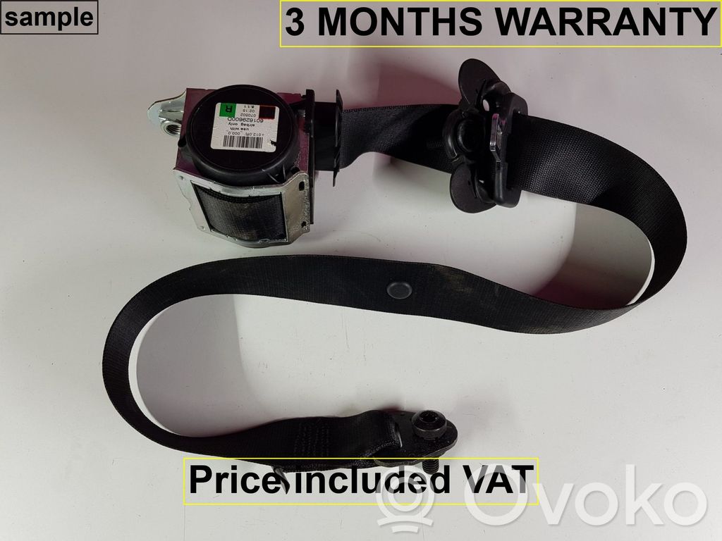 BMW 5 E60 E61 Front seatbelt 