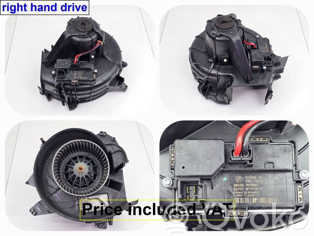 BMW 7 F01 F02 F03 F04 Inne elementy układu klimatyzacji A/C 