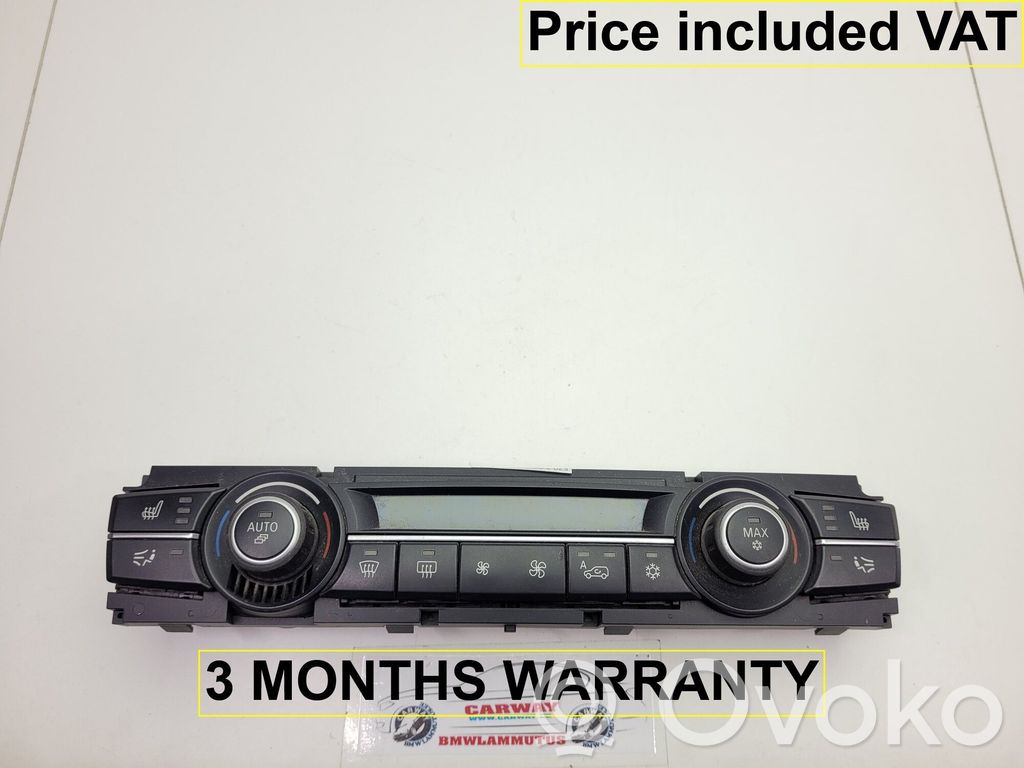 BMW X6 E71 Climate control unit 