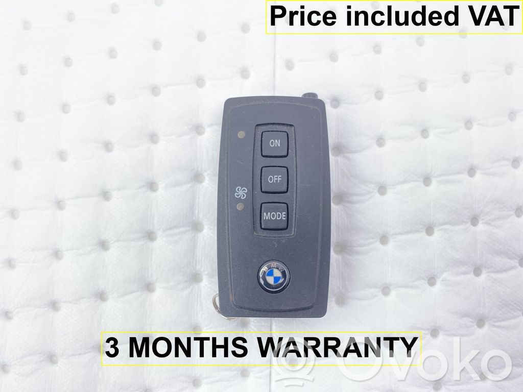 BMW 5 E60 E61 Télécommande de chauffage Webasto 