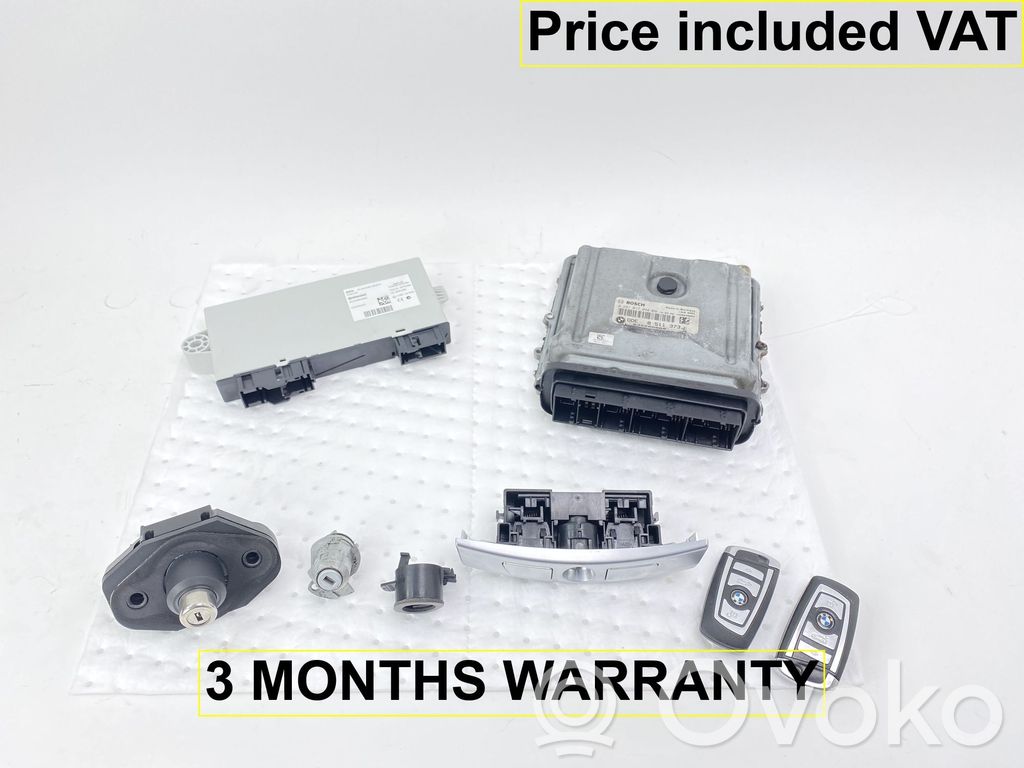 BMW 7 F01 F02 F03 F04 Komputer / Sterownik ECU i komplet kluczy 