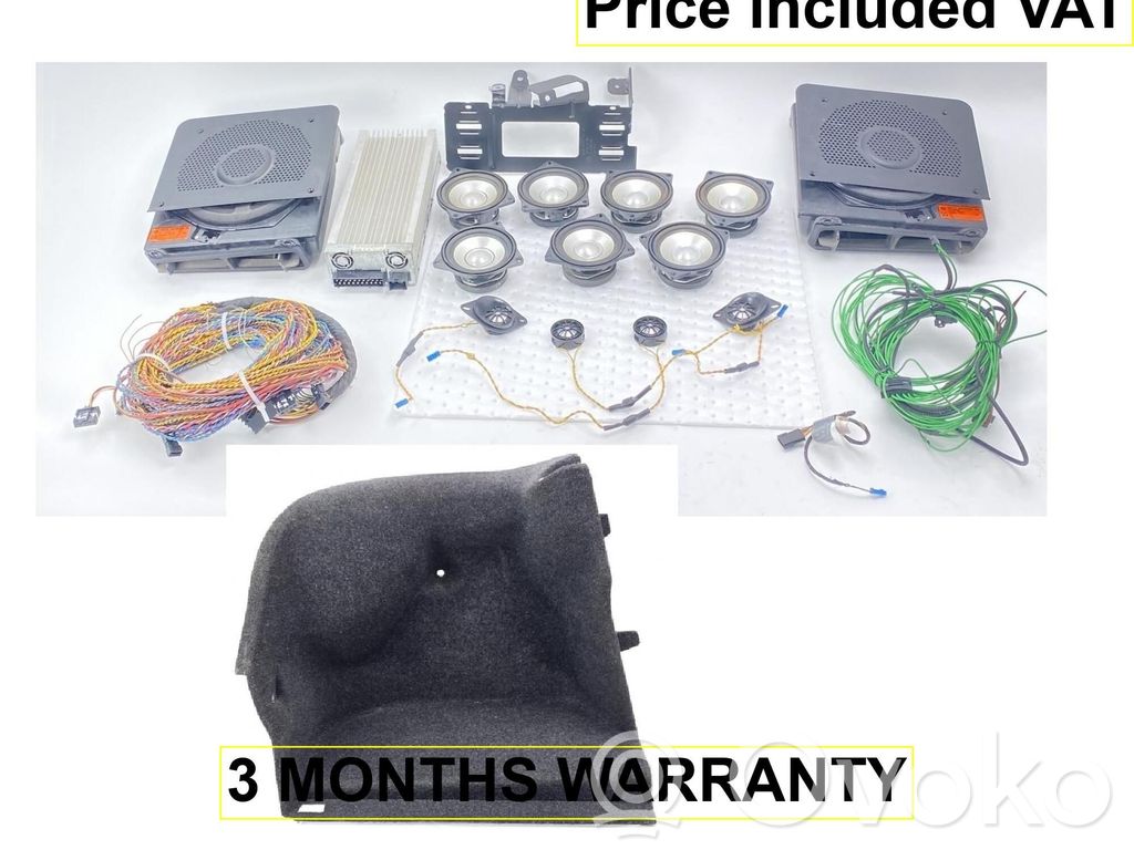 BMW 5 E60 E61 Kit del sistema de audio 