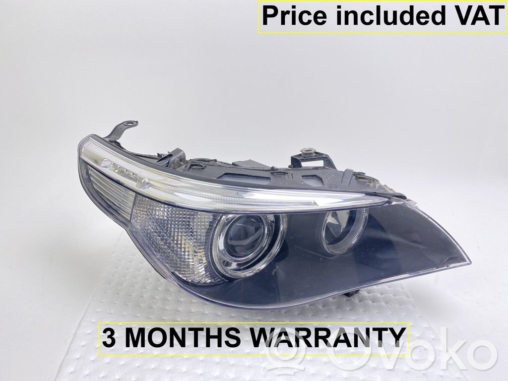 BMW 5 E60 E61 Headlight/headlamp 