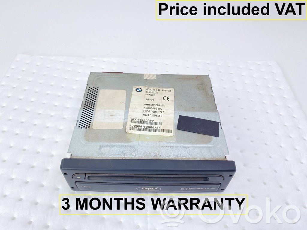 BMW X5 E53 Radio/CD/DVD/GPS head unit 