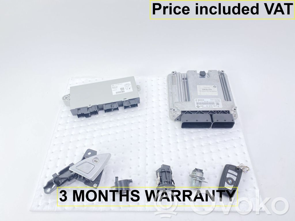 BMW X3 F25 Kit cu ECU motor și set închidere uși 