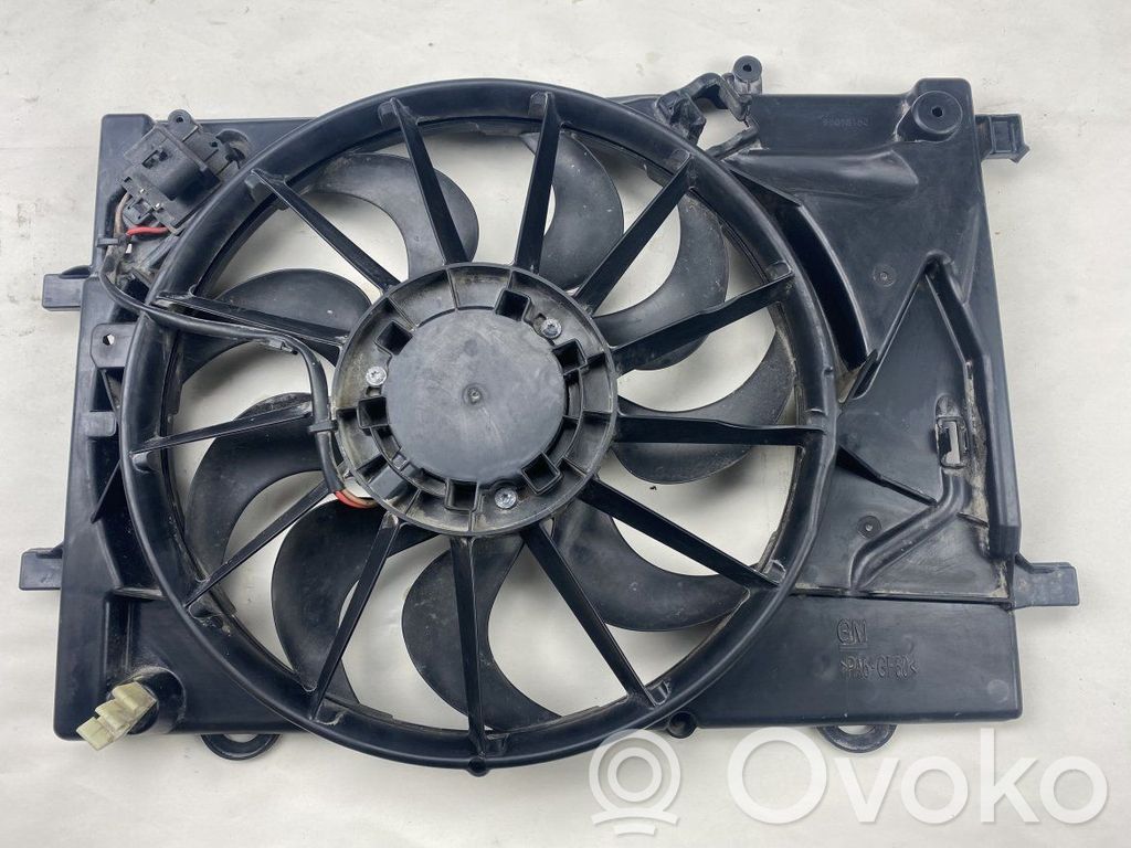 Chevrolet Aveo Elektrinis radiatorių ventiliatorius 