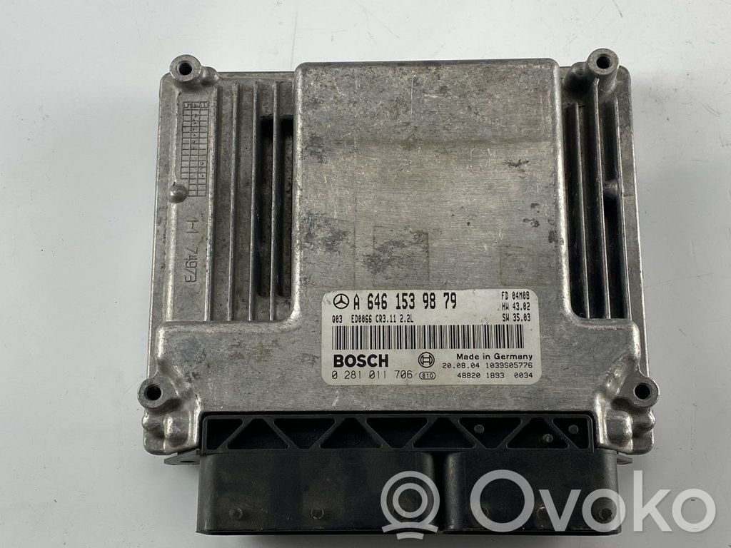 Mercedes-Benz E W211 Engine control unit/module 