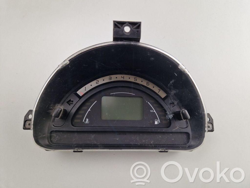 Citroen C2 Geschwindigkeitsmesser Cockpit 