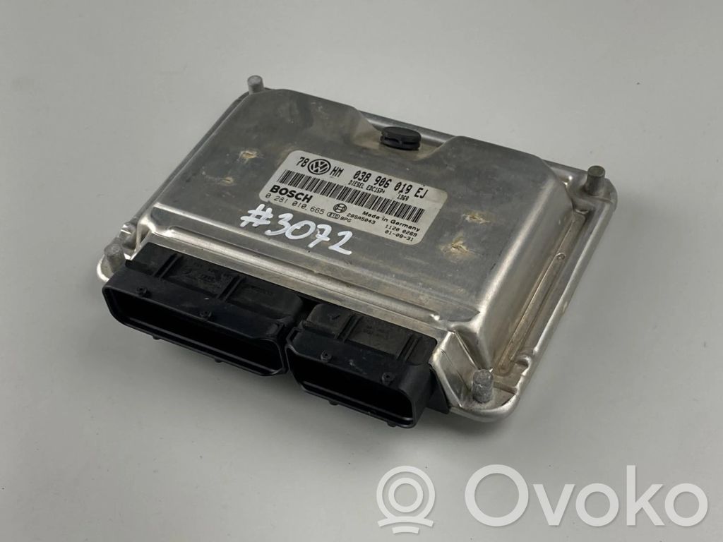 Volkswagen PASSAT B5.5 Engine control unit/module 
