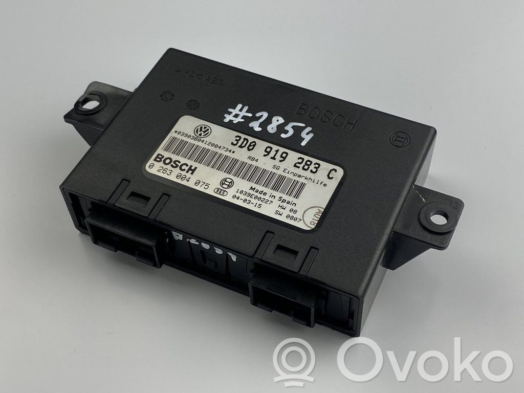 Volkswagen Phaeton Parking PDC control unit/module 