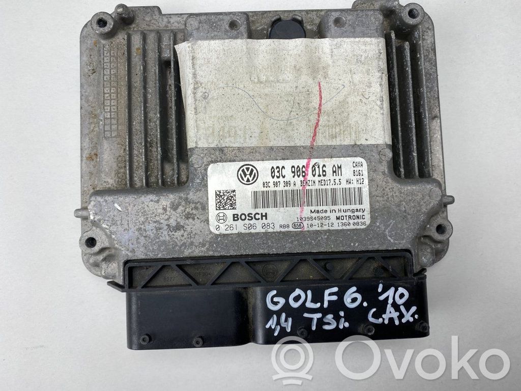 Volkswagen Golf VI Engine control unit/module 