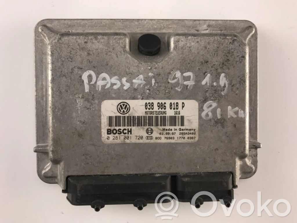 Volkswagen PASSAT B5 Engine control unit/module 