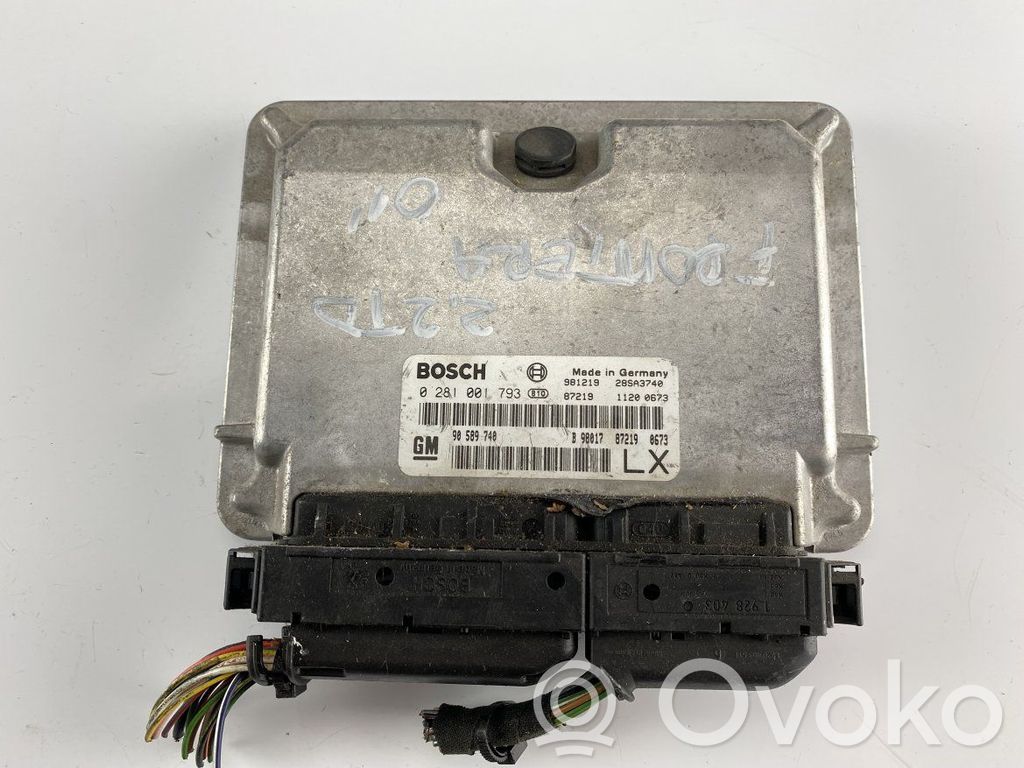 Opel Frontera B Engine control unit/module 