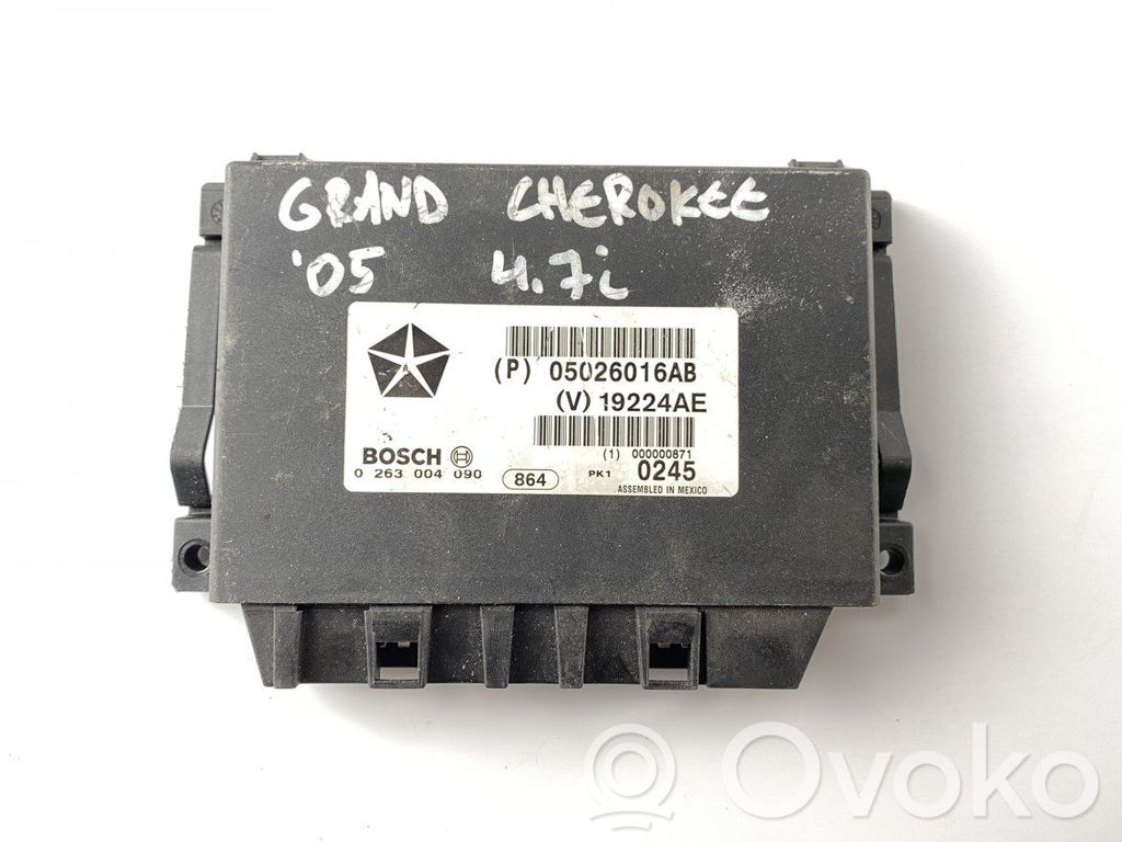 Jeep Grand Cherokee (WK) Unitate/modul de comandă parcare PDC 