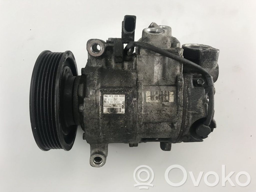 Audi A6 S6 C6 4F Kompresor / Sprężarka klimatyzacji A/C 