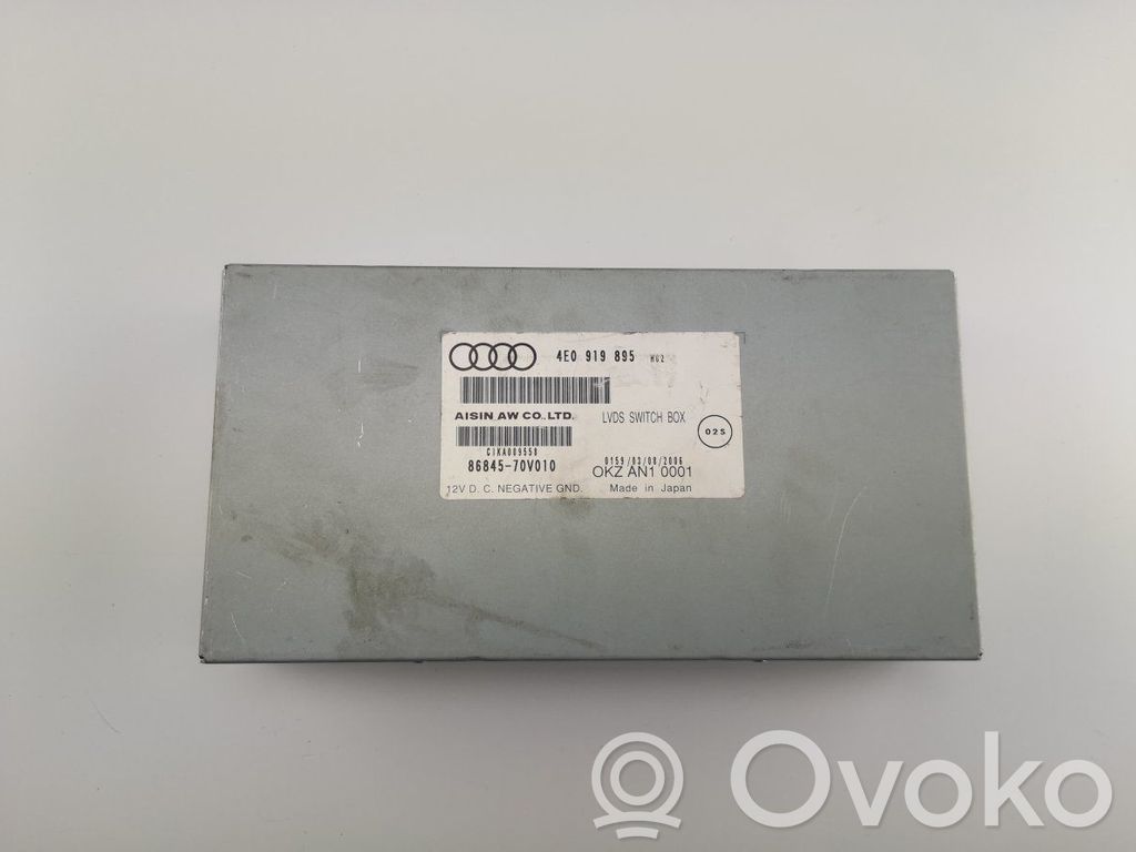 GPS navigation control unit/module   4E0919895,4E0919895,4E0919895
