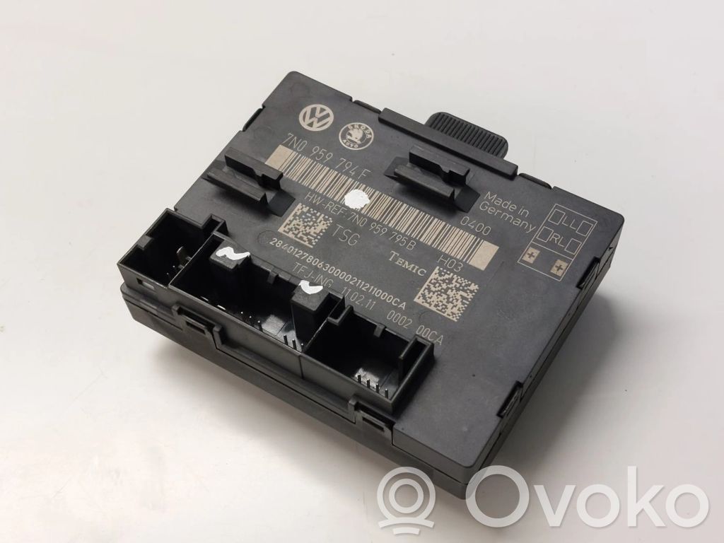 Volkswagen Sharan Door control unit/module 