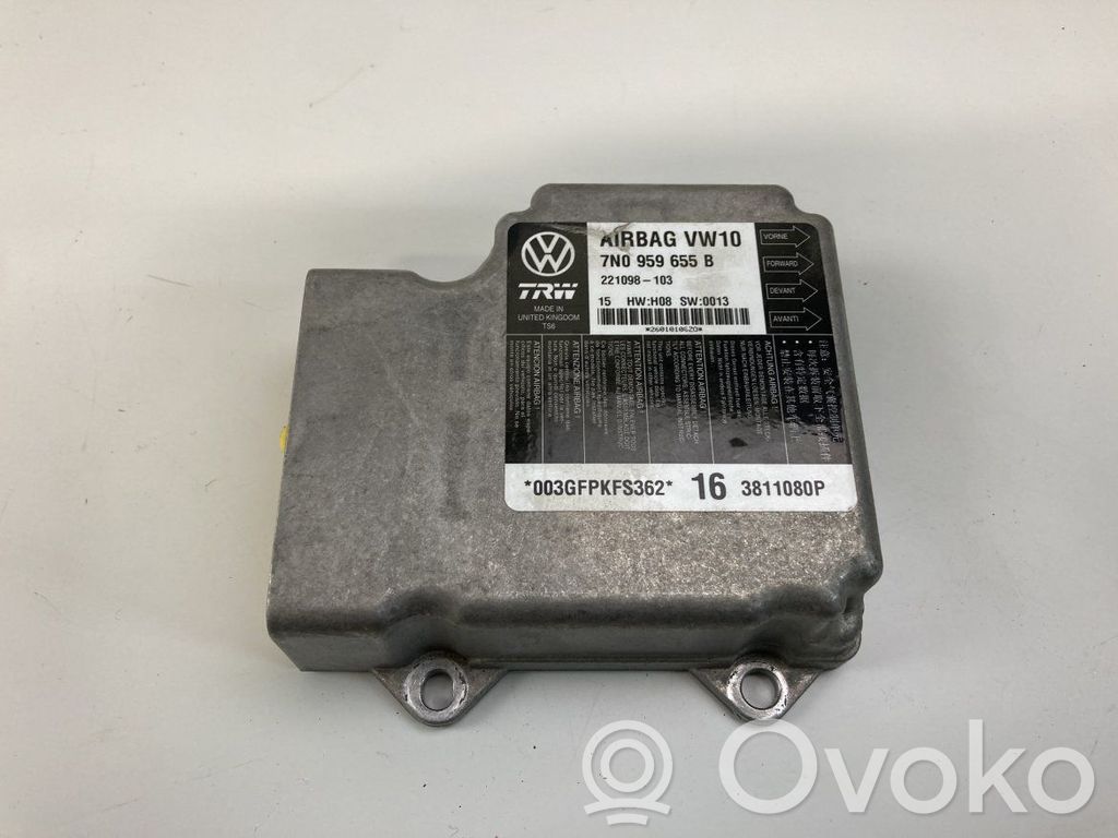 Volkswagen Sharan Centralina/modulo airbag 