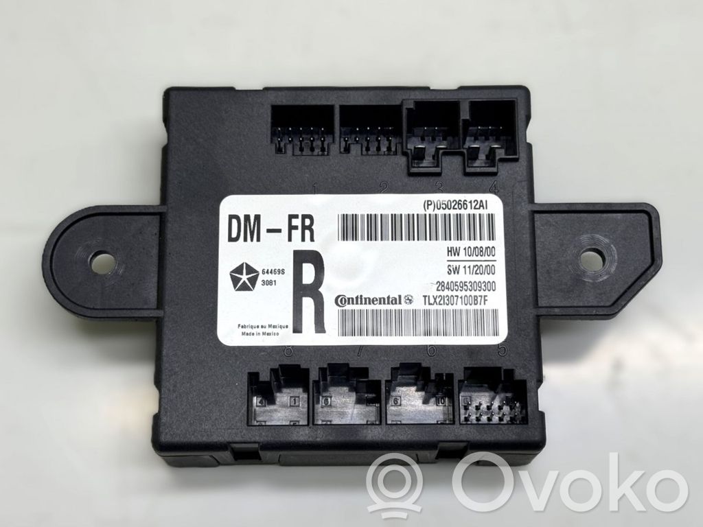 Chrysler 300C Unité de commande module de porte 
