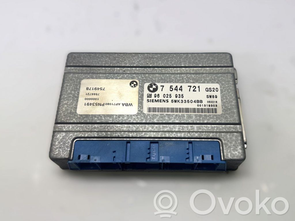 Gearbox control unit/module   7544721,7544721,5WK33504BB