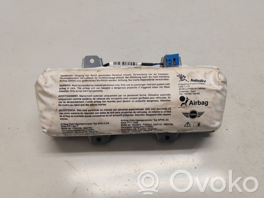 Mini Cooper Countryman R60 Poduszka powietrzna Airbag pasażera 