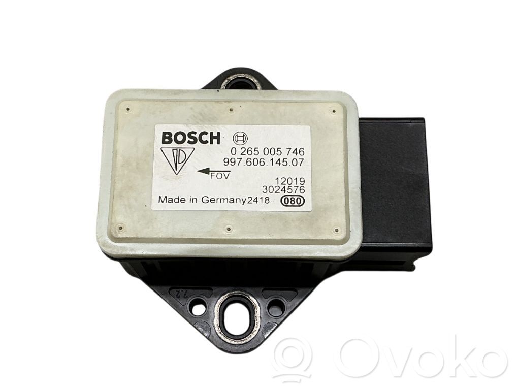 Porsche Panamera (970) Sensor ESP de aceleración de frecuencia del intermitente 