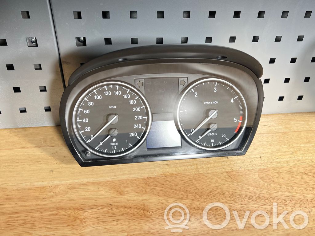 BMW 3 E90 E91 Speedometer (instrument cluster) 
