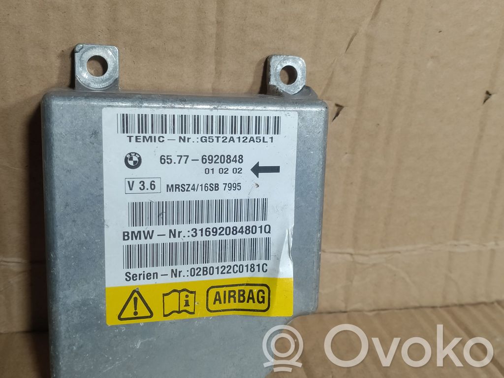 Airbag control unit/module   6920828,65776920848,010202,31692084801