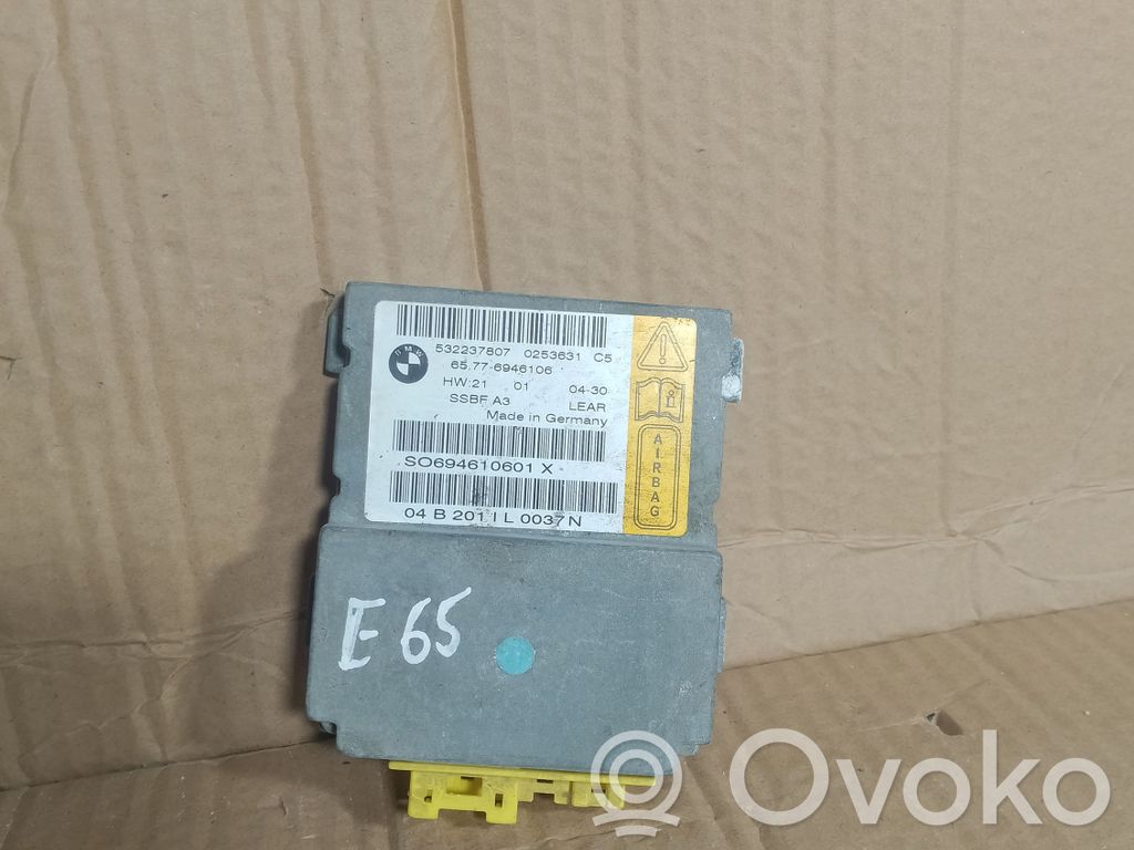 Airbag control unit/module   6946106,65776946106,21010430,532237807