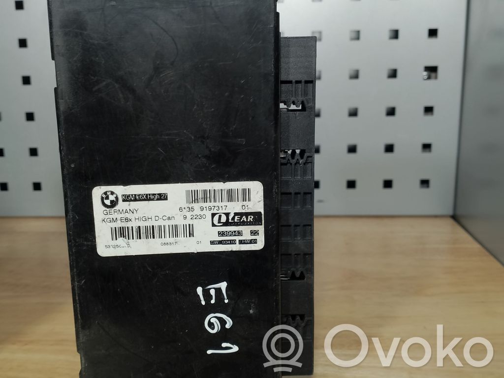 BMW 5 E60 E61 Komforto modulis 