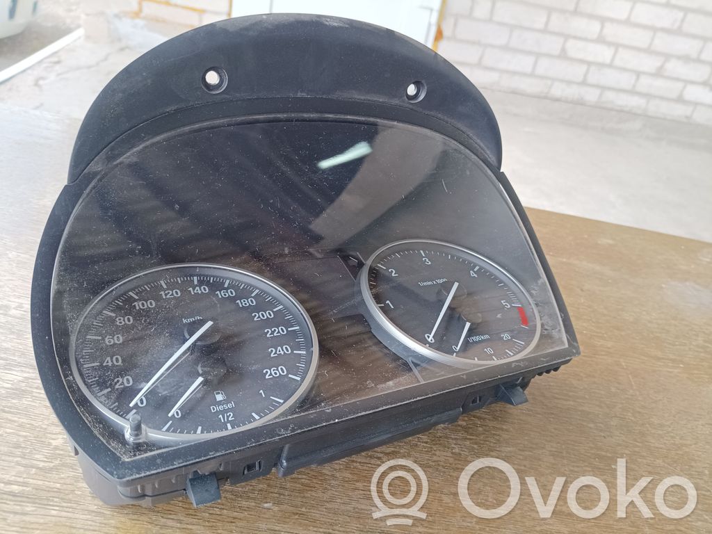 BMW 3 E90 E91 Speedometer (instrument cluster) 
