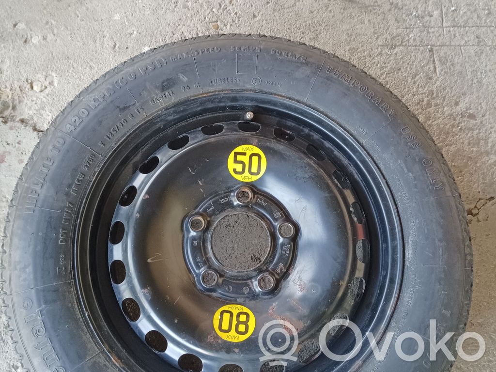 BMW 3 E46 R15 rezerves ritenis 