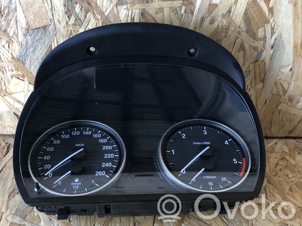 BMW 3 E90 E91 Speedometer (instrument cluster) 