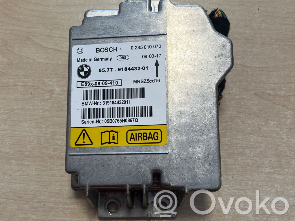 Airbag control unit/module   9184432,65779184432,0285010070