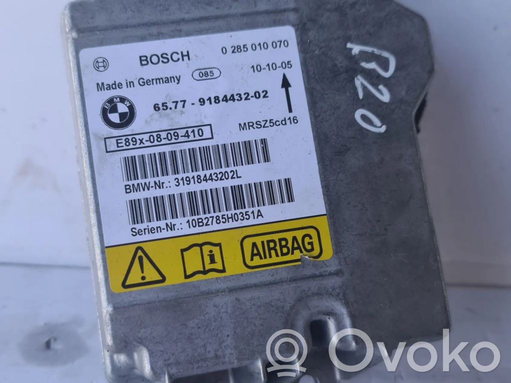 BMW 1 E81 E87 Airbag control unit/module 