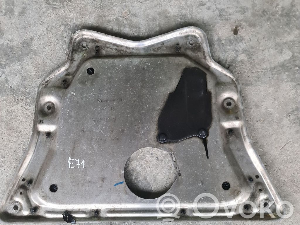 BMW X6 E71 Variklio dugno apsauga 