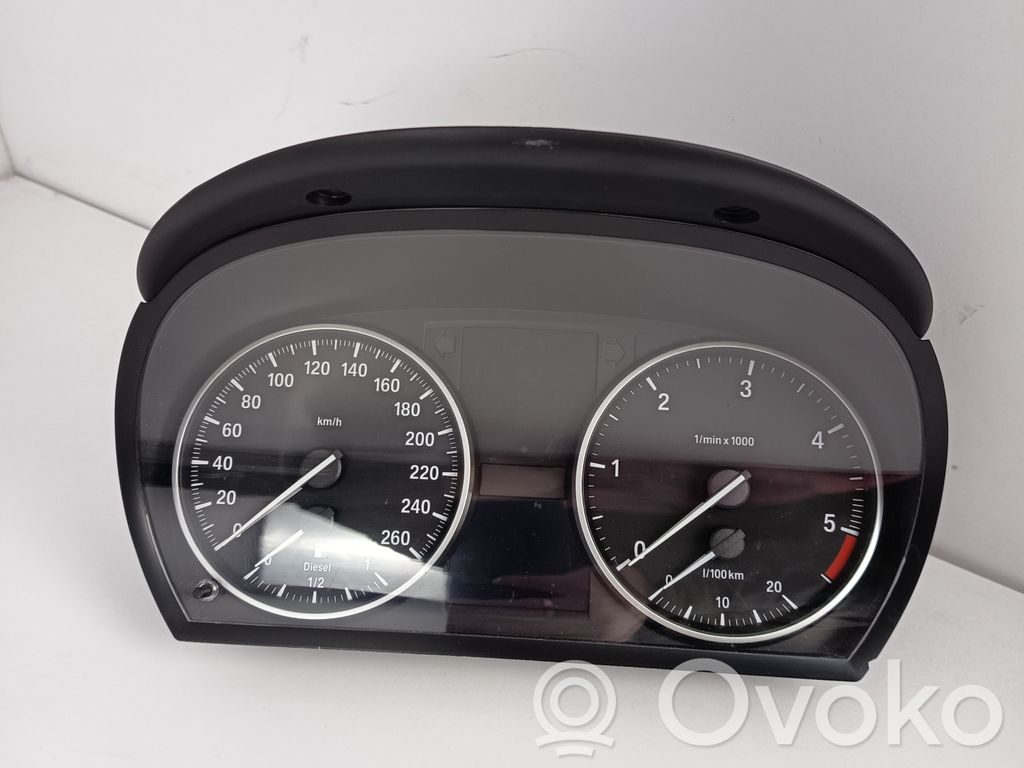 BMW 3 E90 E91 Speedometer (instrument cluster) 