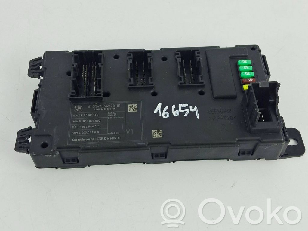 BMW 3 F30 F35 F31 Modul confort 