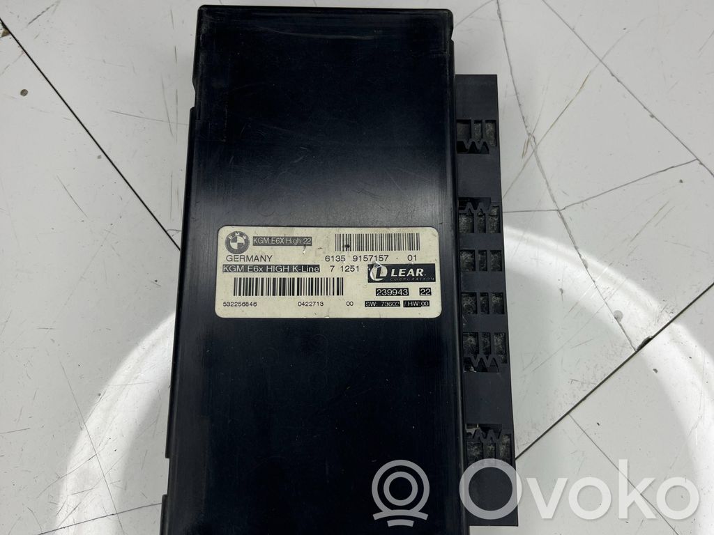 BMW 5 E60 E61 Modul control gateway 