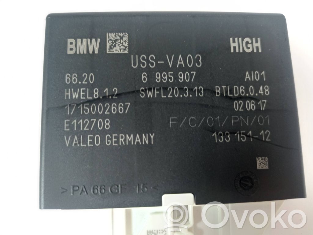 BMW 5 G30 G31 G38 Sterownik / Moduł parkowania PDC 