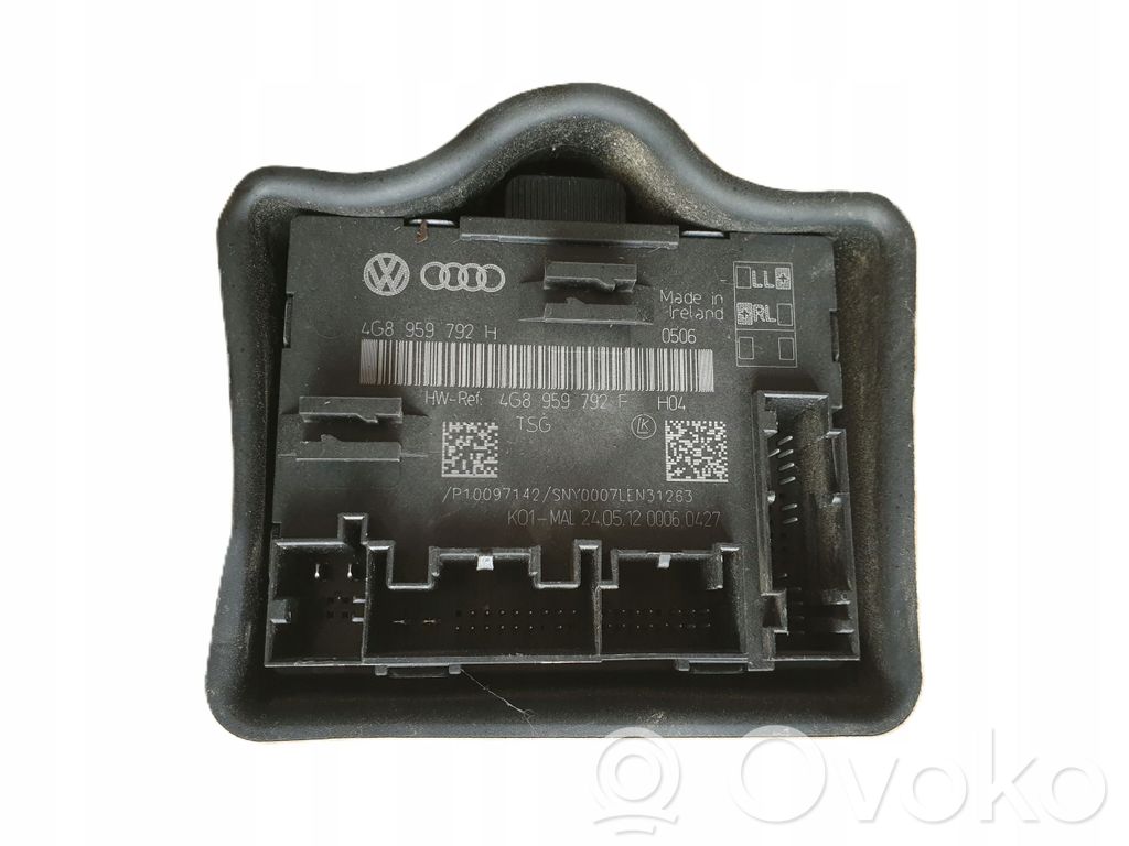 Audi A6 S6 C7 4G Door control unit/module 