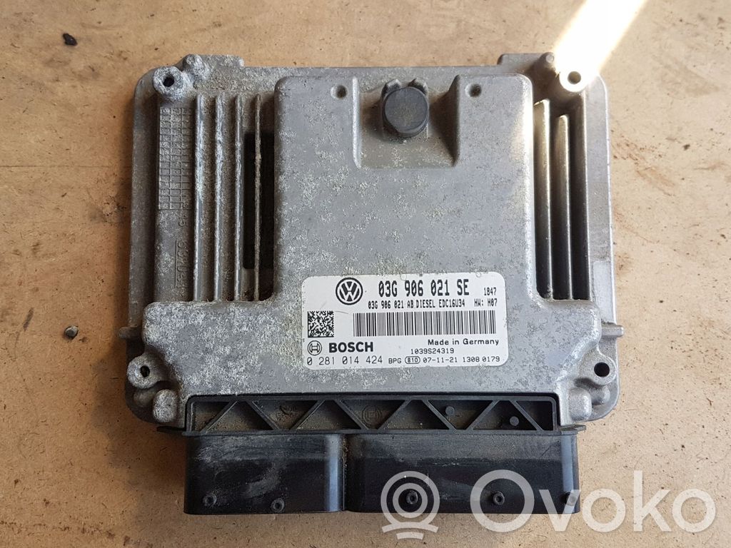 Seat Leon (1P) Engine control unit/module 