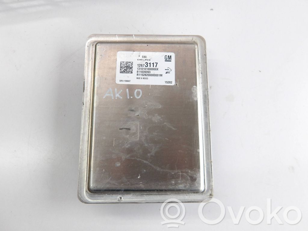 Opel Astra K Engine control unit/module ECU 