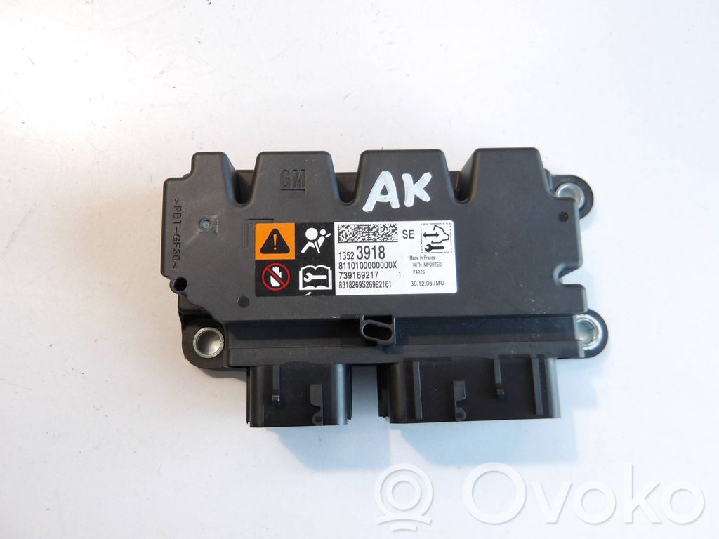 Opel Astra K Unidad de control/módulo del Airbag 