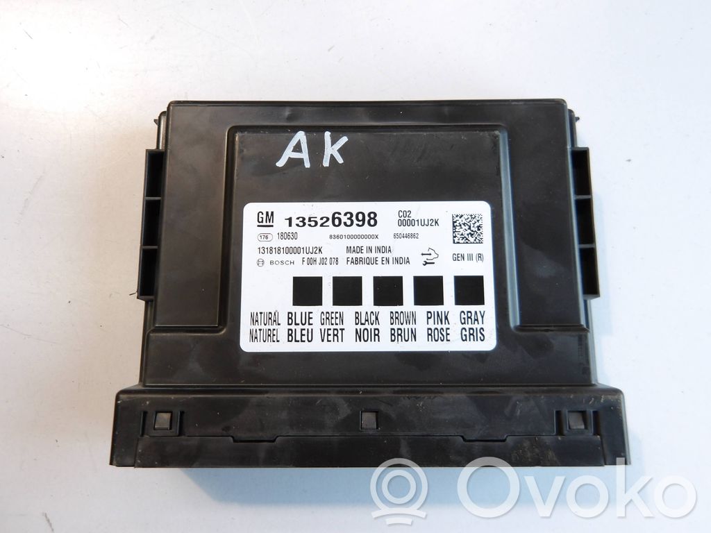 Opel Astra K Module confort 