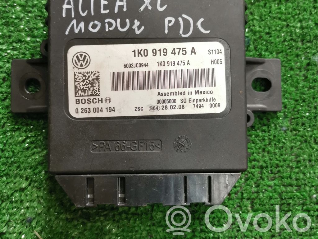 Seat Altea XL Parking PDC control unit/module 