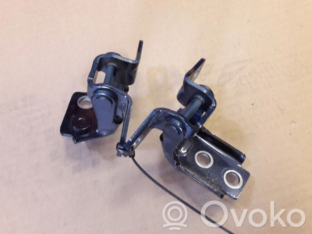 Rear door hinge set